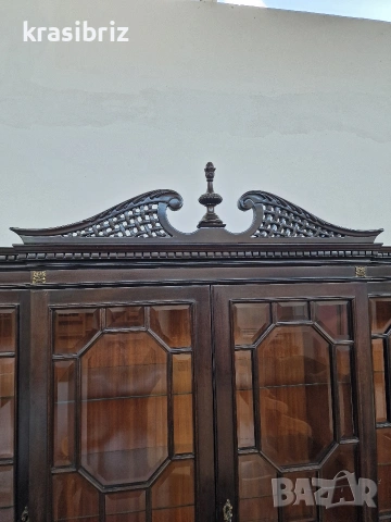 Масивна Витрина-внос от Германия!, снимка 4 - Секции и витрини - 54119668