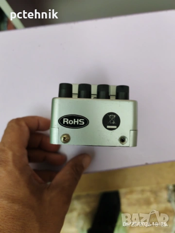 Behringer DD100 Digital Delay – Класически дигитален делей педал, снимка 4 - Други - 54670732