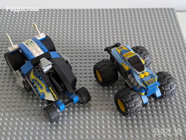 Lego Racers 8383 и 8139