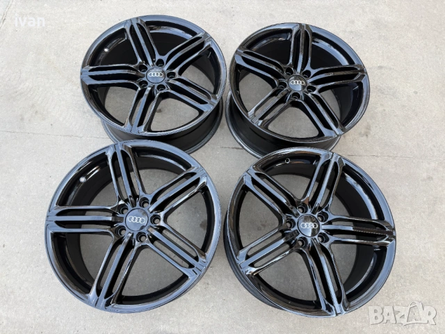 4 бр. алуминиеви джанти AUDI 19 цола 5x112 , централен отвор 75.1, ET45, 8J