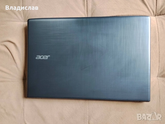 Acer Aspire Е5-575G Intel i3 7100U/FHD/8GB/128GB SSD/1TB HDD отлична батерия/чанта, снимка 3 - Лаптопи за работа - 55230163