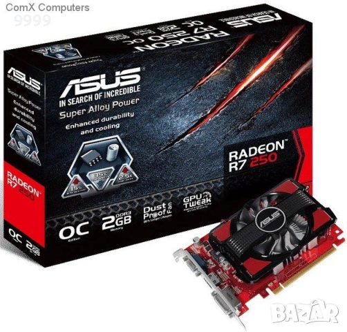 Продавам Видео карта ASUS R7 250 1gb 