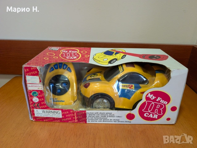 Детска количка с дистанционно, RC car, IR, много добро състояние, звукови ефекти, снимка 6 - Коли, камиони, мотори, писти - 55095134