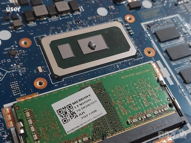 8GB RAM Core i3-10110u 15.6" лаптоп Lenovo Ideapad 3 15IML05, снимка 9 - Лаптопи за работа - 54530195
