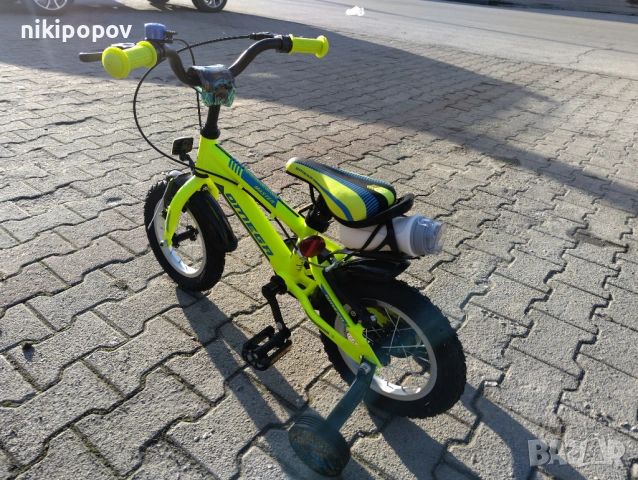 BG Детски велосипед 12" MASTER жълт, снимка 9 - Велосипеди - 54334021