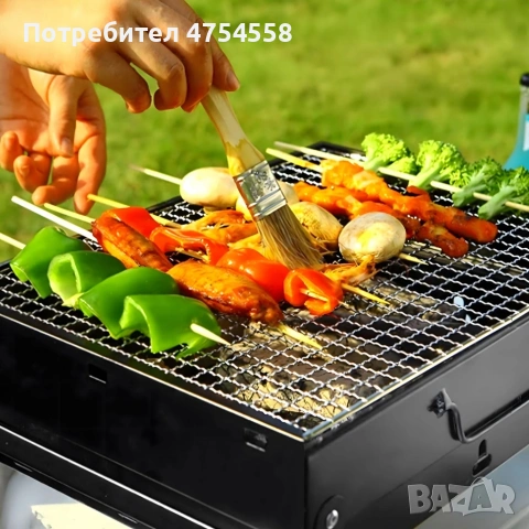Градинска преносима скара, подходяща за къмпинг, пикник и терасата, снимка 2 - Барбекюта - 54073523