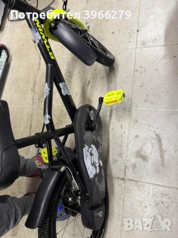 BTWIN  ДЕТСКИ ВЕЛОСИПЕД 16 ИНЧА DISCOVER 500, ЗА 4 – 6 ГОДИНИ, снимка 2 - Детски велосипеди, триколки и коли - 54264452