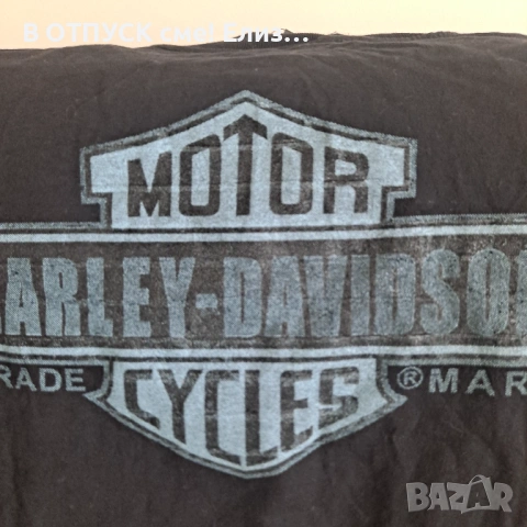 2 броя Голям размер мото тениски рокерски оригинал HARLEY DAVIDSON MOTOR CYCLES / AMSTERDAM XXL XXXL, снимка 3 - Тениски - 54387143