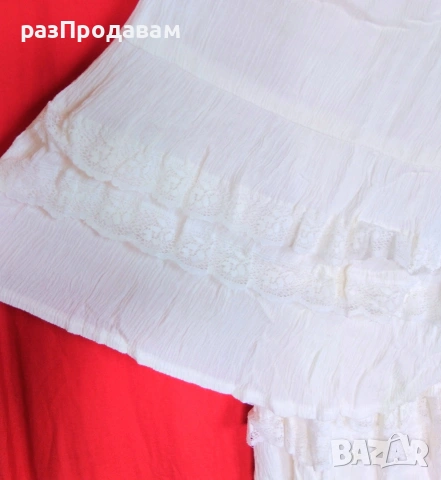 Кенарена Пола с Воали и Дантели ~ Нова, снимка 2 - Поли - 54375138