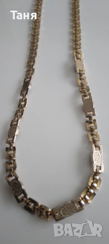 Колие с позлата, снимка 2 - Колиета, медальони, синджири - 55061942