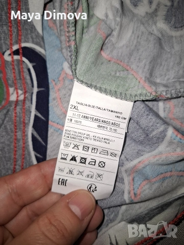 Benetton пижами 2бр. , снимка 4 - Детски пижами - 54055824
