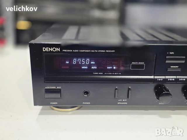 🚀🔥🇯🇵 ЧИСТ ЯПОНСКИ ЗВУК! Стерео Ресийвър Denon DRA-325R – Аудиофилски Класик! 🔥🇯🇵🚀, снимка 5 - Ресийвъри, усилватели, смесителни пултове - 55006398