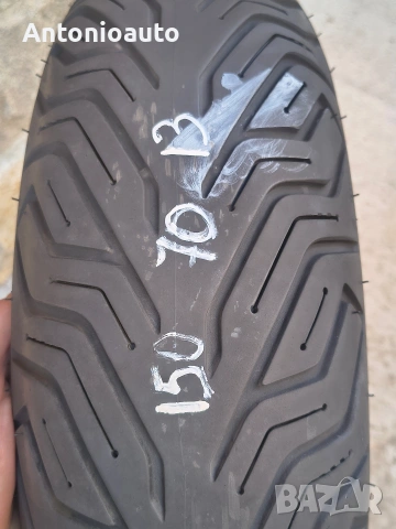 150 70 13 MICHELIN CITY GRIP 2  гума скутер гуми мото moto, снимка 4 - Гуми и джанти - 55182197