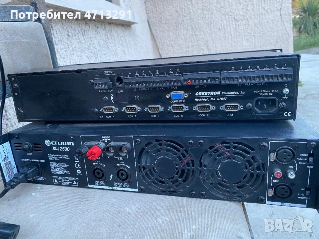 Crown XLI 2500 w, снимка 3 - Ресийвъри, усилватели, смесителни пултове - 54338570