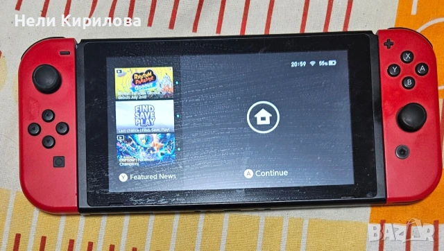 Nintendo Swich с аксесоари и игри, снимка 4 - Nintendo конзоли - 54167710