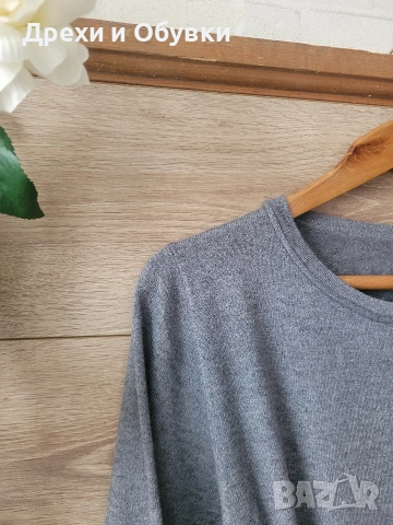 Сива туника кашмир , снимка 3 - Туники - 54074149