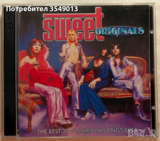 CD / ЦД компакт диск - Sweet - Originals ( The Best 37 Glamrock Songs Ever ) - 1998 [2 CD]