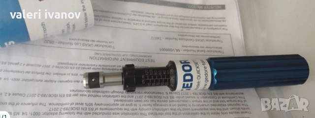 Промоция само за днес 03.06...Динамометрична отвертка GEDORE QSM/N FH – НОВА, със сертификат