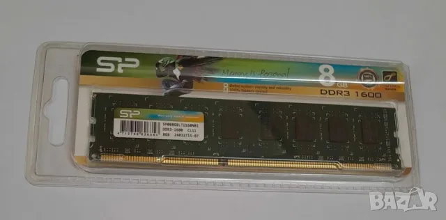 Рам памет за настолен компютър 8GB , DDR3 1600