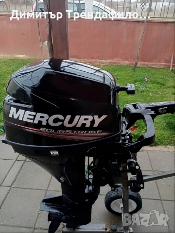 извънбордов двигател MERCURY 9.9 HP / OUTBOARD MOTOR MERCURY 9.9 HP/ OUTBOARD ENGINE MERCURY 9.9 HP, снимка 3 - Воден транспорт - 53958860