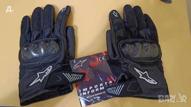 Мото ръкавици Alpinestars SMX-1 Air V2 супермото, снимка 6 - Аксесоари и консумативи - 54223191