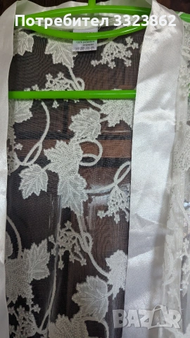 Дамски дантелен халат , снимка 5 - Рокли - 54176360