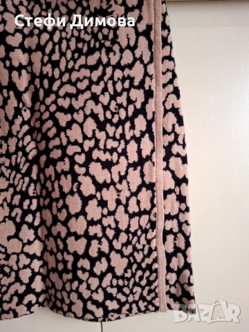 Еластична пола от плетиво, снимка 3 - Поли - 54020799