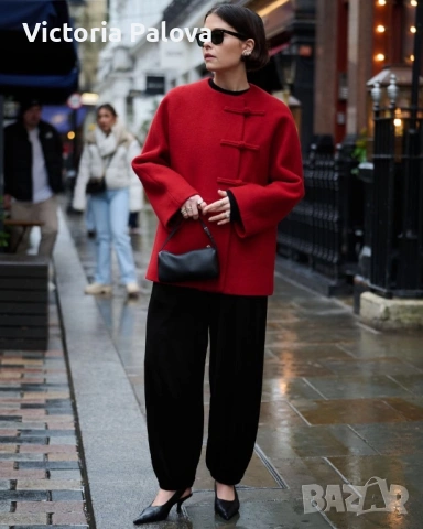 Ултра хитова риза в стил ципао St Michael (Marks & Spencer), 100% Cupro, снимка 15 - Ризи - 54561167