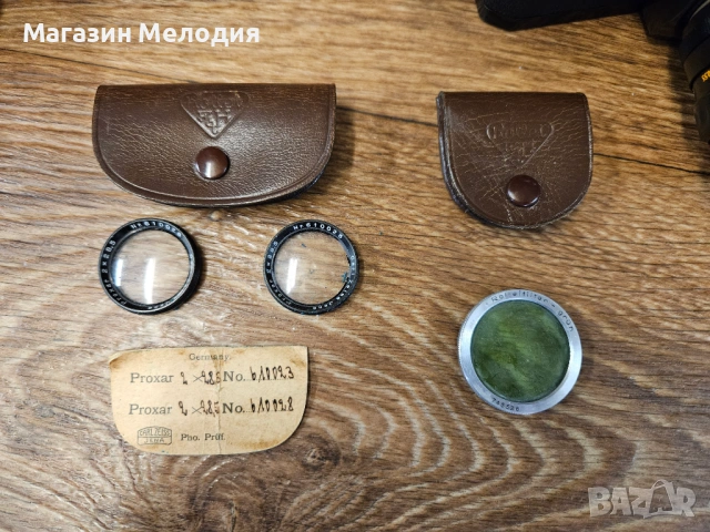 Ретро фотокомплект Revueflex SC1 + Обективи, Светкавица и Самоснимачка Haka Autoknips II, снимка 9 - Фотоапарати - 54710954