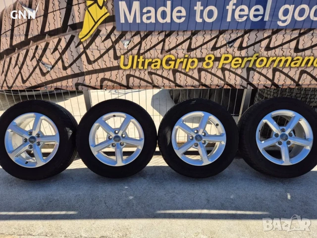 Джанти Audi 16 цола , 5х112 , 6.5j ,et43 , 215/60/16 Skoda Vw Seat