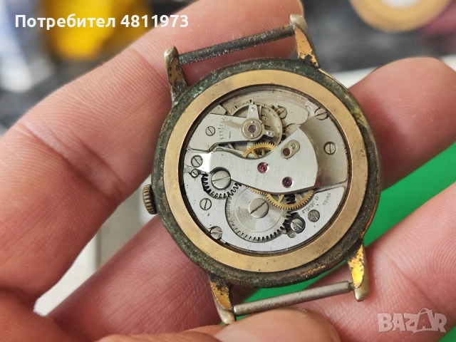 Механичен часовник Rex 17 jewels, снимка 4 - Мъжки - 54363744