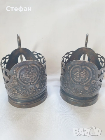 Посребрени подстакани