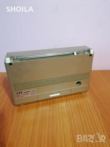 Продавам радио ITT JUNIOR 220, снимка 2 - Радиокасетофони, транзистори - 54381224