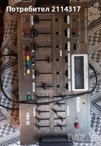 Аудио смесител с еквалайзер