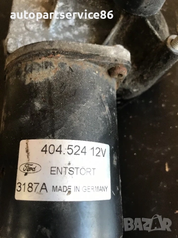 Мотор за предни чистачки за Ford Transit Mk6 / Mk7 (2000-2012) 404-524, снимка 3 - Части - 55103889