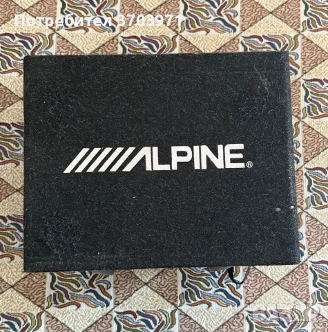 Бас каса Alpine, снимка 2 - Аудиосистеми - 55641880
