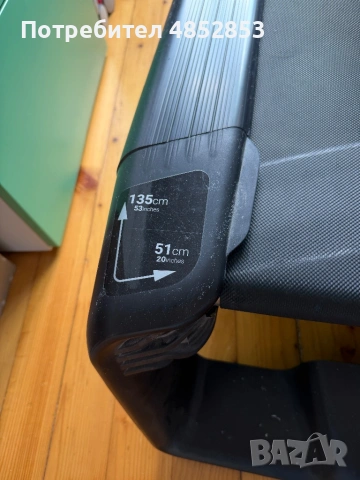 Пътека за бягане Domyos Incline Run – 18 km/h, 20% наклон, снимка 4 - Фитнес уреди - 54853771