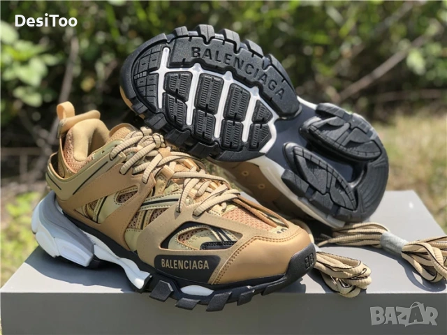 Balenciaga Track Sneaker "Camel" , снимка 3 - Маратонки - 54362599