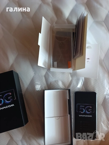 Нов 5G смартфон Vivacom в оригинална опаковка, снимка 8 - Други - 54999737