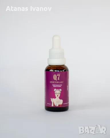 Q7 Gold Drop for Lady – Натурални капки за жени | 30 мл, снимка 2 - Други - 55424937
