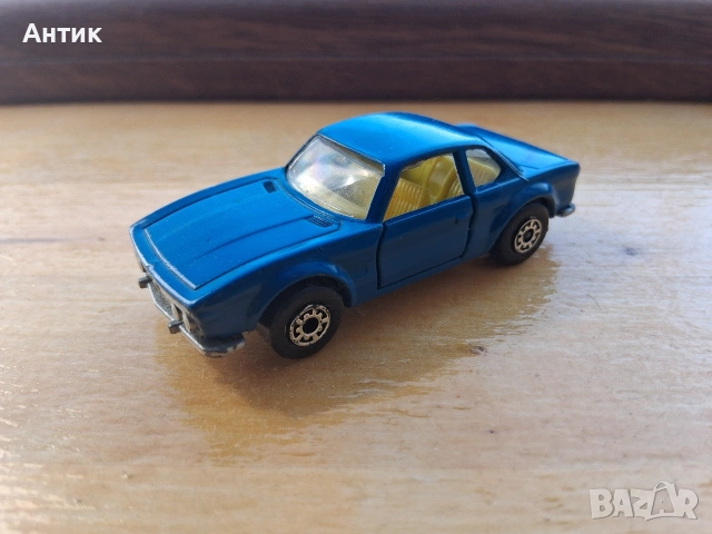 Българска Метална Количка MatchBox BMW 3.0 CSL / 1976 год., снимка 7 - Колекции - 54966639