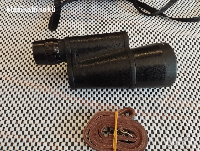 ТОП Немски Рядък Монокъл Carl Zeiss Jena Binoctarmo 7x50 , снимка 10 - Екипировка - 54864923