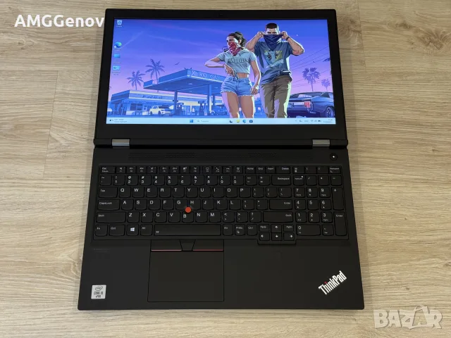 Нов 15.6’FHD IPS  Core i9-10885H  RTX 5000 Max-Q 16GB  Lenovo Thinkpad P15 Gen1  32GB DDR4 512GB SSD, снимка 4 - Лаптопи за работа - 55694018