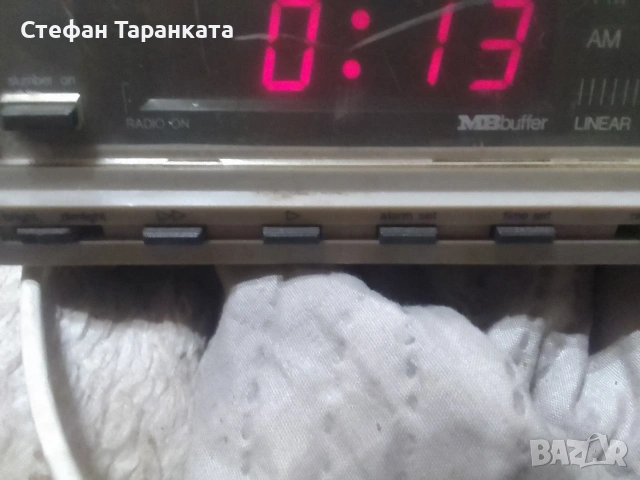 Радио приемник часовник и аларма , снимка 4 - Радиокасетофони, транзистори - 55272235