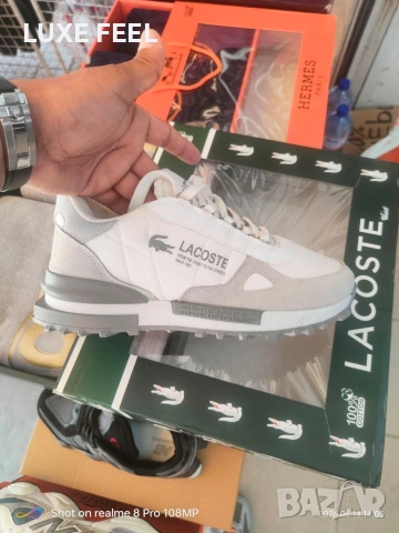 Lacoste 🔹Мъжки Маратонки , снимка 3 - Маратонки - 54901635
