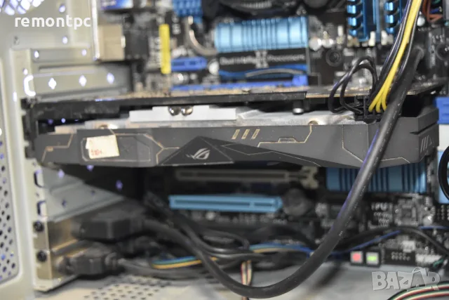 Персонален компютър с I5 2500 6RX 470 8 GB RAM 8 GB SSD Asus Vento, снимка 5 - Геймърски - 55431446