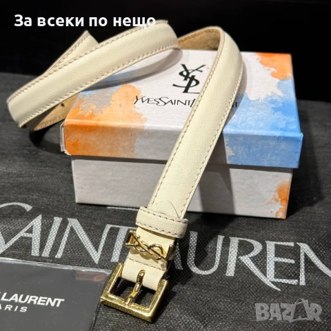 Yves Saint Laurent Колан Естествена Кожа - Различни Цветове Код SK1648, снимка 2 - Колани - 54796903