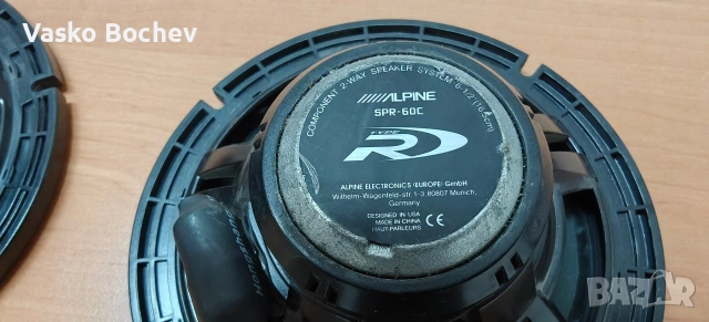 Тонколони Alpine Spr-60c /330W, снимка 3 - Аксесоари и консумативи - 54616103