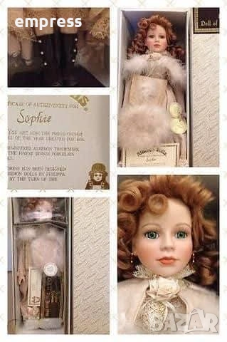 Порцеланова кукла Alberon Sophie , снимка 9 - Колекции - 53189287