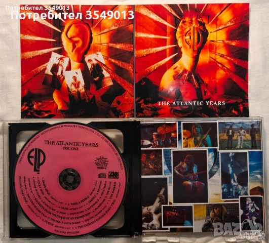 CD / ЦД компакт дискowe - Emerson, Lake & Palmer [2 CD] двойни дискове, снимка 6 - CD дискове - 54483341